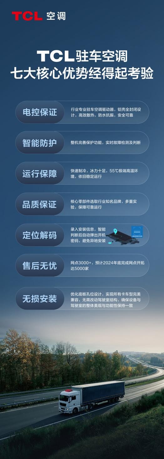 CL T尊驻车空调打造舒适健康驻车空间ayx爱游戏app体育舒适与安全同行T(图2)